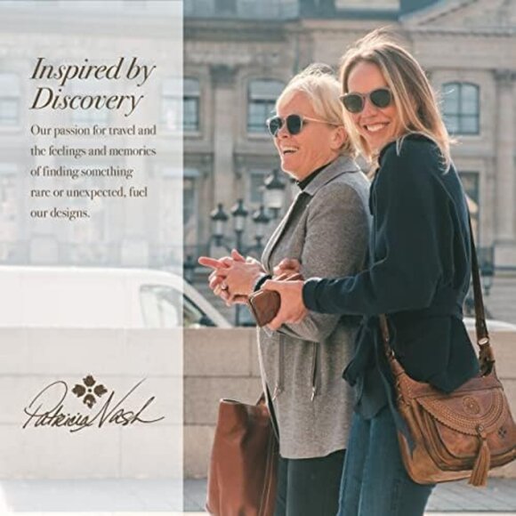 Suede Crossbody Purse Women's Leather Shoulder Bag Small Compact - Picture 4 of 6